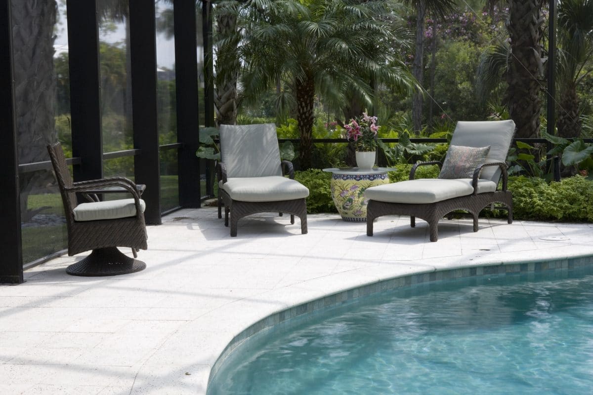 Concrete the optimal choice for your pool deck this summer